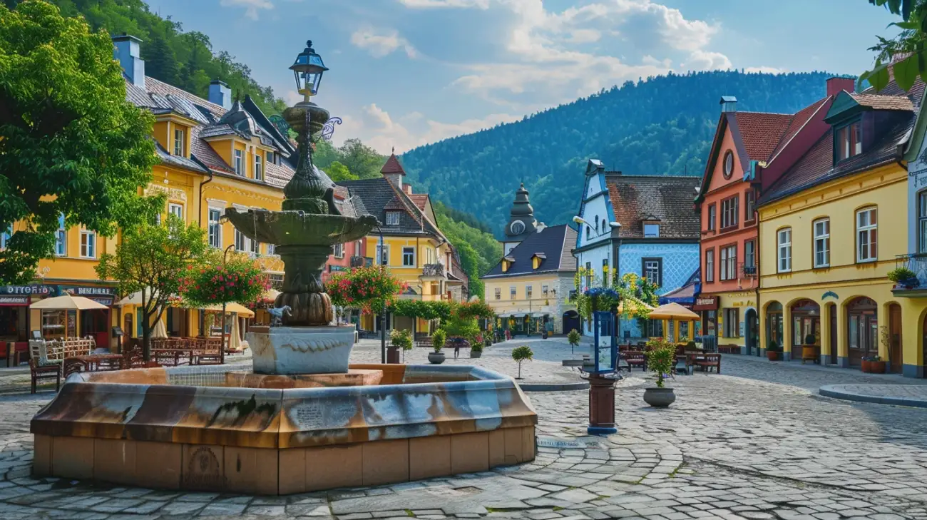 Centrum miasta Krynicy Zdrój: uroki i historie tego miasta