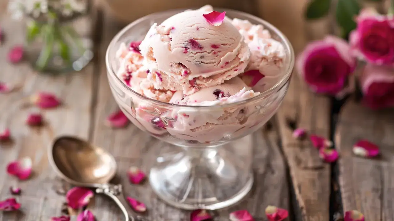 Lody różane: niezwykły smak lata w Twoim domu - przepis krok po kroku