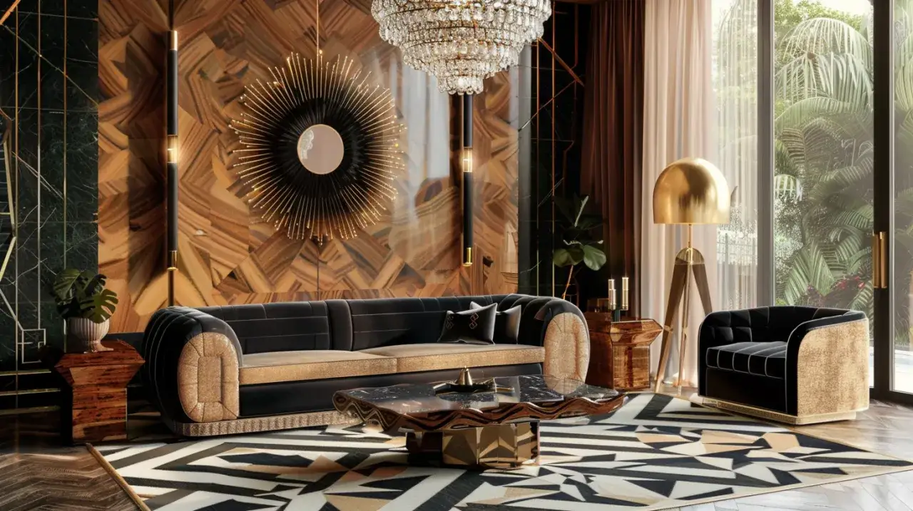 Meble art deco – Styl, który zachwyca: jak urządzić swoje wnętrze elegancko