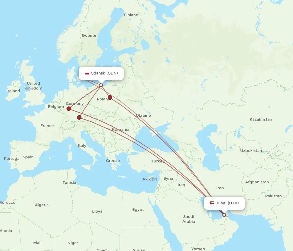 Ile trwa lot z Gdańska do Egiptu? Poznaj dokładny czas podróży