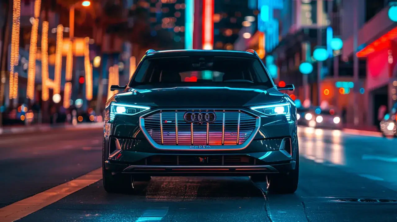 Audi e-tron 55 - Pełna specyfikacja i osiągi tego elektrycznego SUV-a