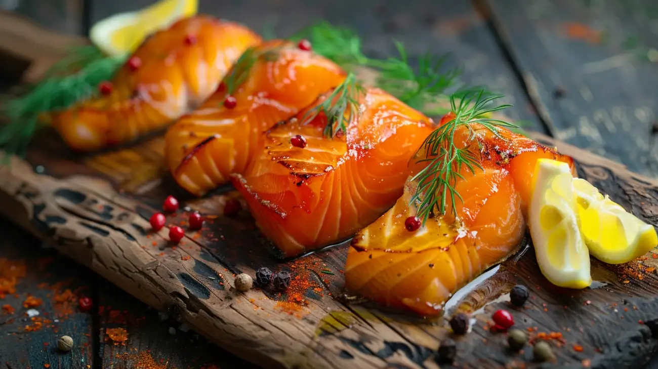 Przepis na wędzone brzuszki łososia - Smak, któremu nie oprzesz