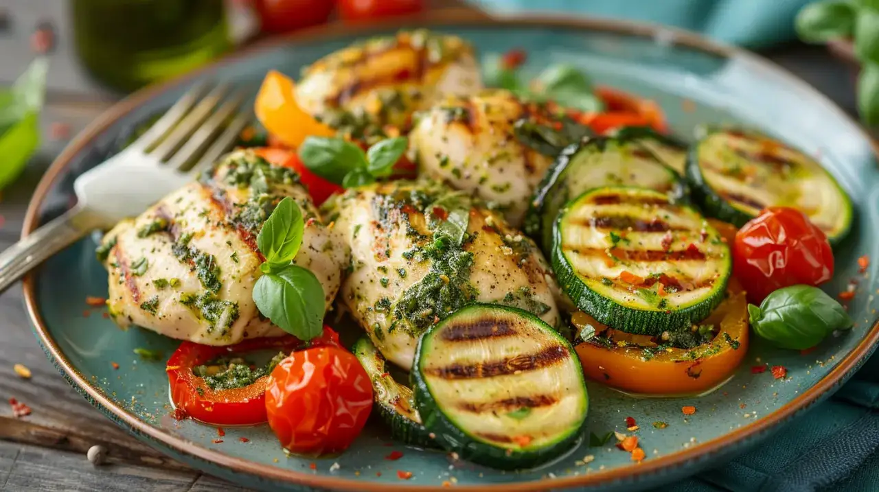 Soczysty kurczak z papryką i cukinią: Kolorowy obiad tylko w 30 minut