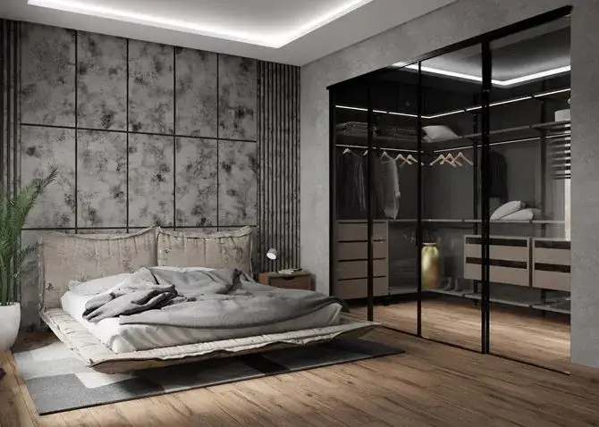 Jak wydzielić garderobę w sypialni i zyskać więcej miejsca?