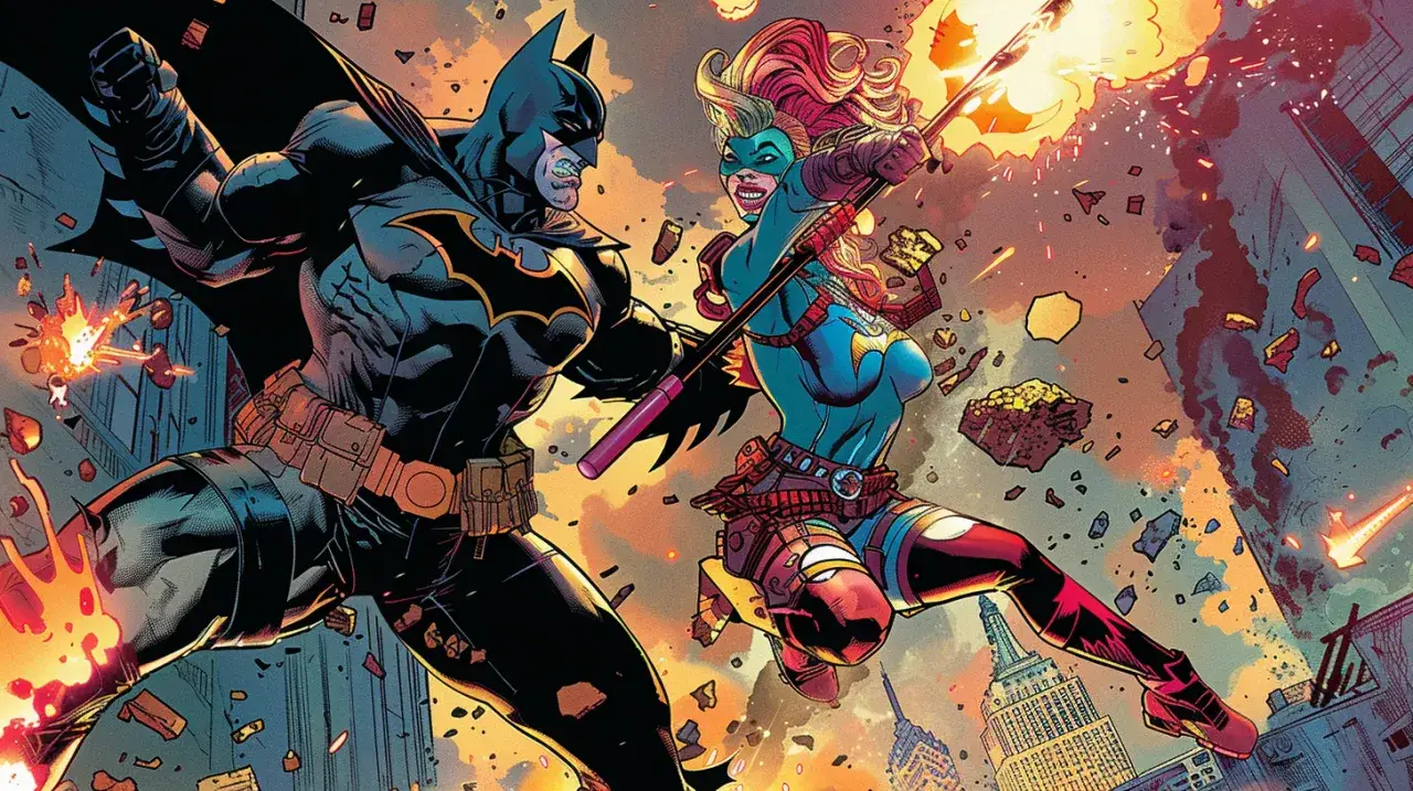 Harley Quinn komiks: Szalone przygody Batmana z nową bohaterką