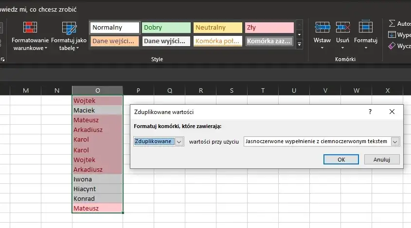 Excel: jak usunąć duplikaty szybko i skutecznie - 5 kroków