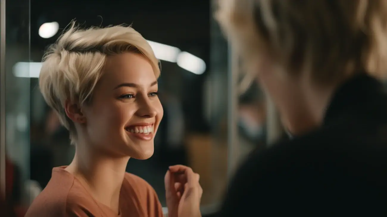 Jak nosić krótkie fryzury bez grzywki? TOP 10 inspiracji