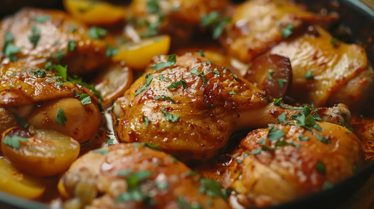 Kurczak w sosie śliwkowym: Sekret kremowego smaku 