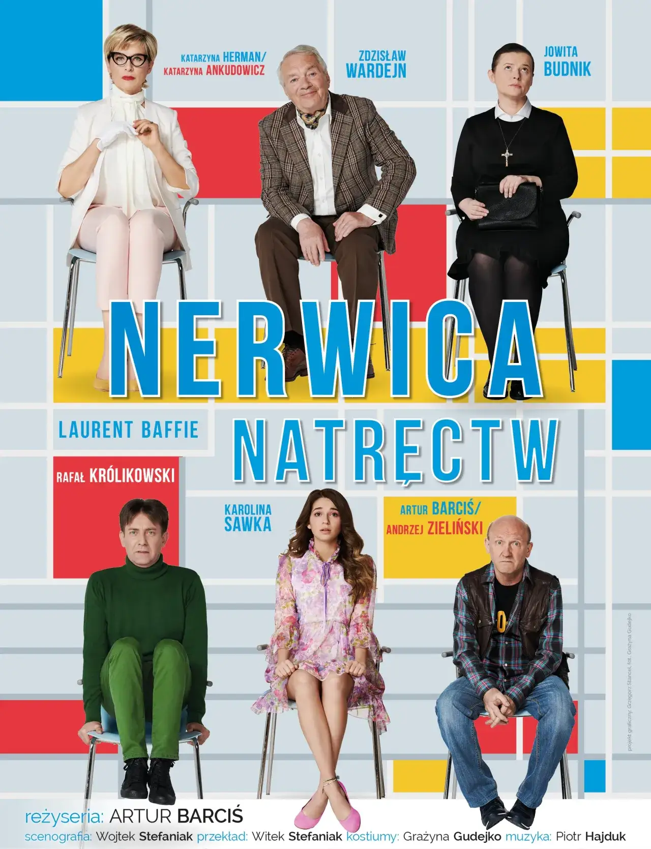 Nerwica natręctw spektakl - śmieszne zmagania pacjentów w teatrze