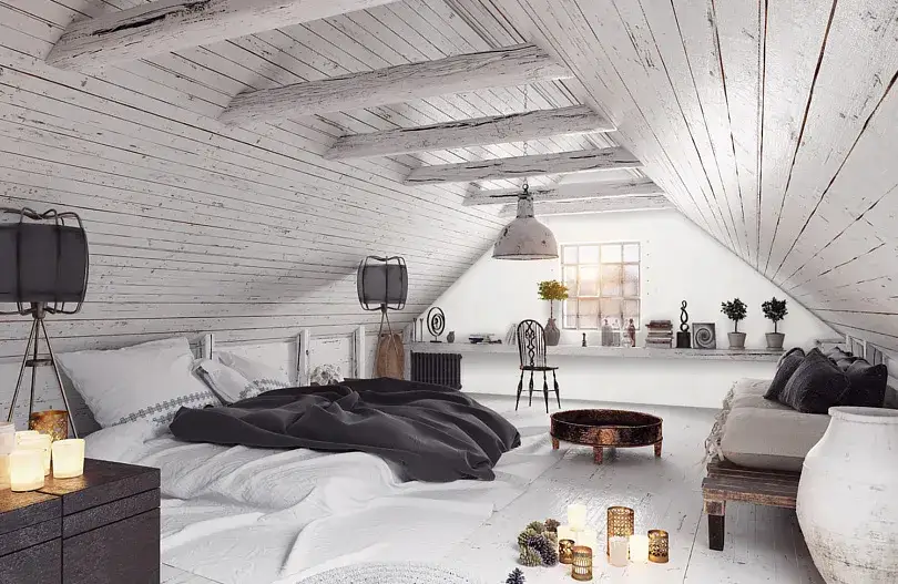 Jak urządzić niskie poddasze: sprytne pomysły na funkcjonalne wnętrze