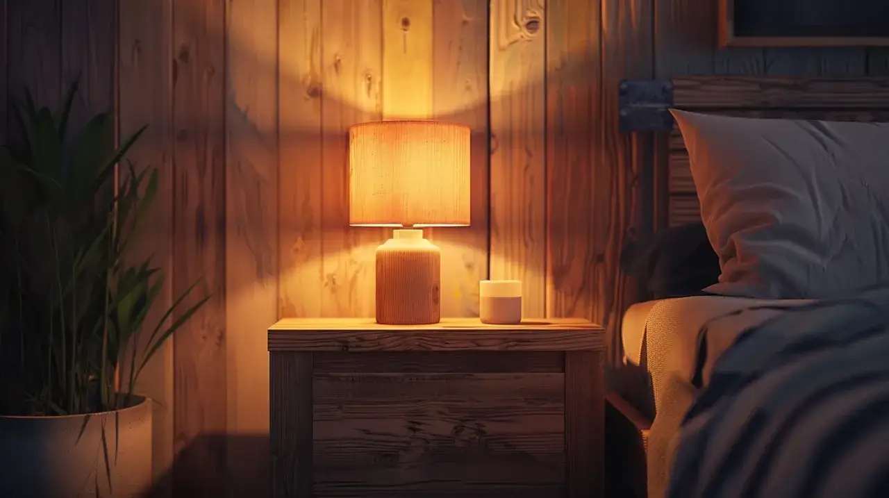 Lampki nocne z drewna – Naturalne dodatki do sypialni: jak je wykorzystać?