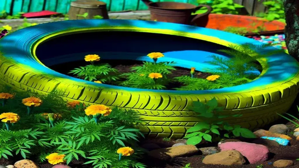 Jak pomalować oponę do ogrodu, aby była trwała i estetyczna?