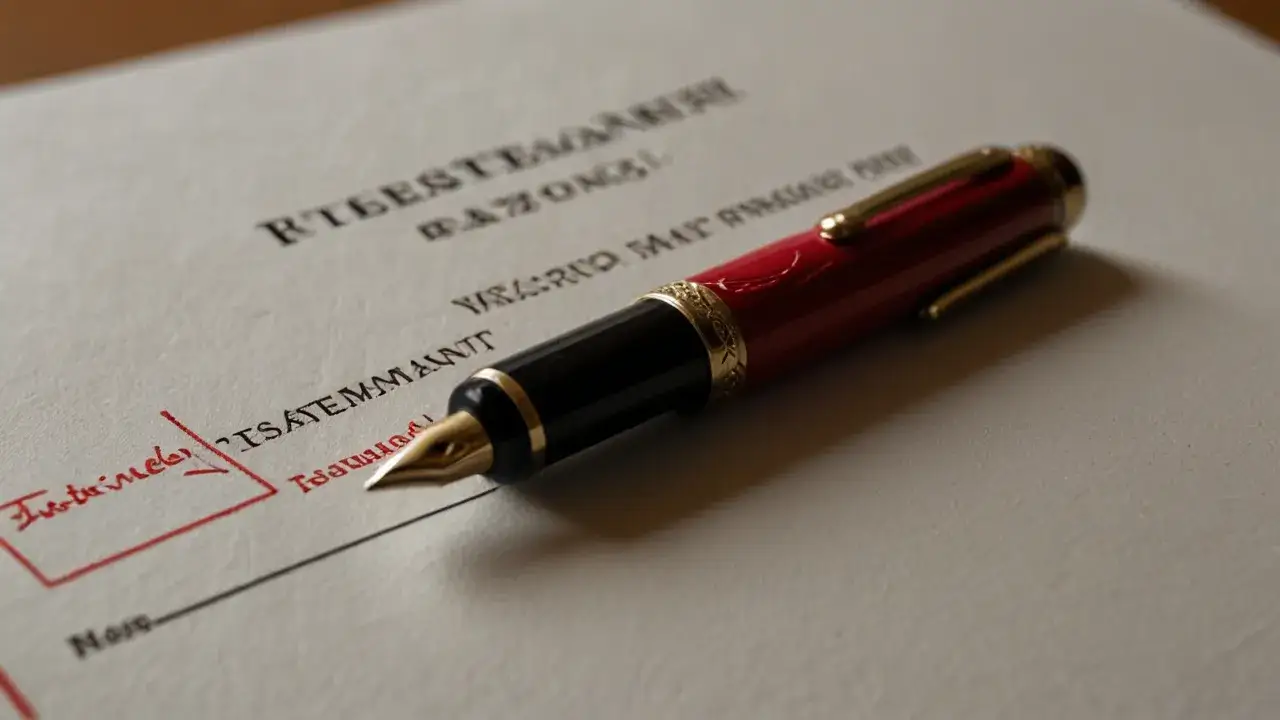 Testament z wydziedziczeniem wzór: Jak go sporządzić, by spełniał wymagania?