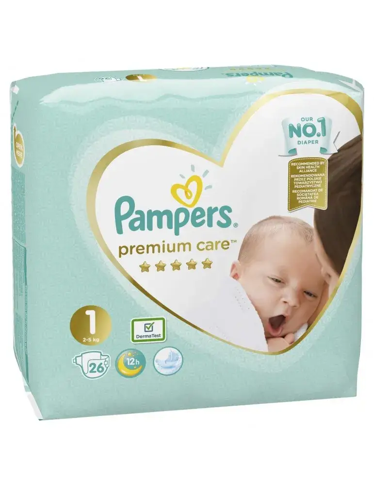 Pampers Premium Care 1 – kiedy zmienić rozmiar? Unikaj tych błędów!