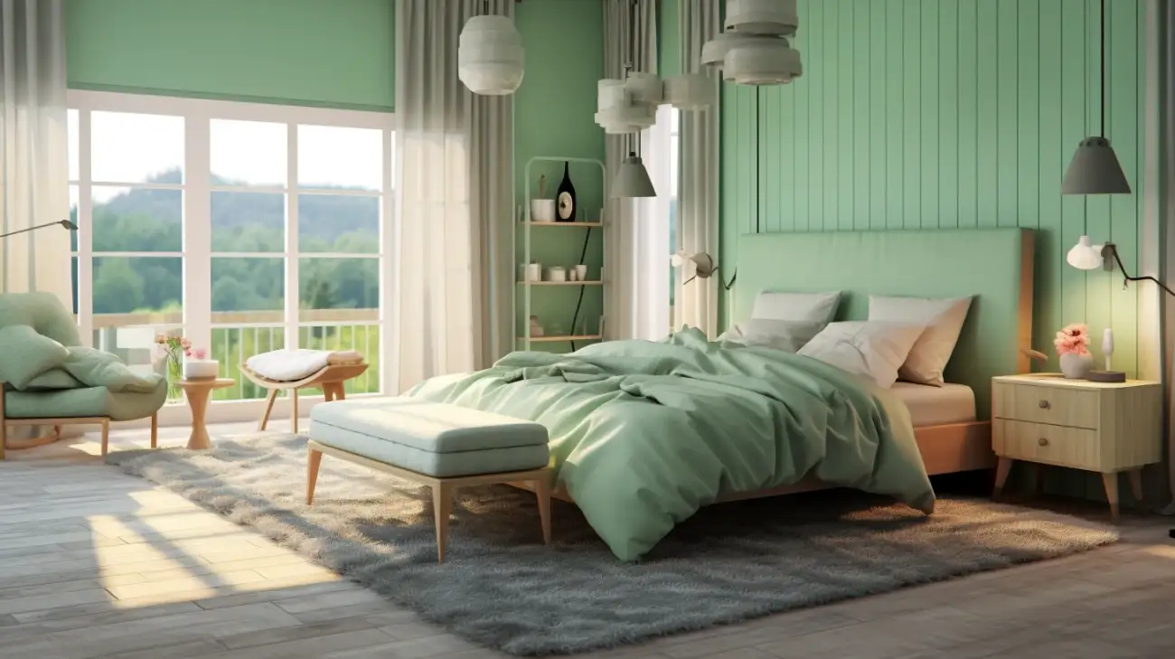 Czy sypialnia w kolorze miętowym to dobry wybór? Dowiedz się teraz!