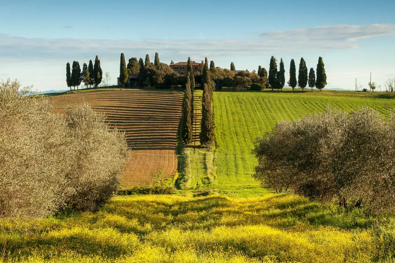 Wszystkie lokacje filmu Gladiator w Toskanii - mapa i praktyczny poradnik