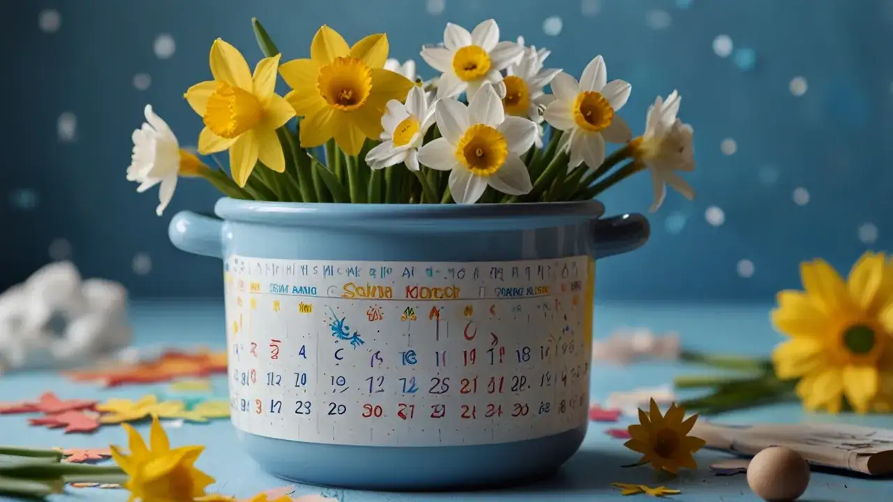 W marcu jak w garncu - pełny tekst piosenki dla przedszkolaków i dzieci