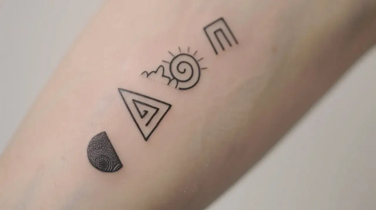 Minimalistyczny tatuaż: 5 prostych wzorów z głębokim sensem