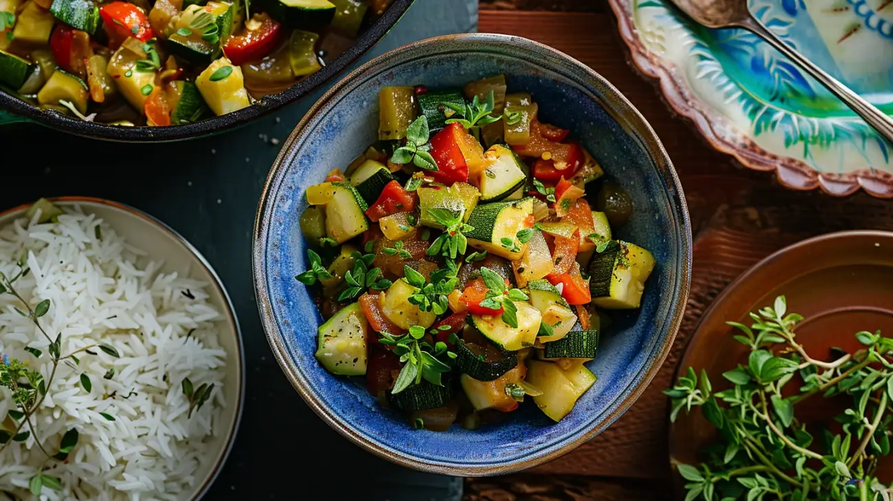 Gulasz z cukini i papryki: Idealny przepis na prosty i efektowny obiad