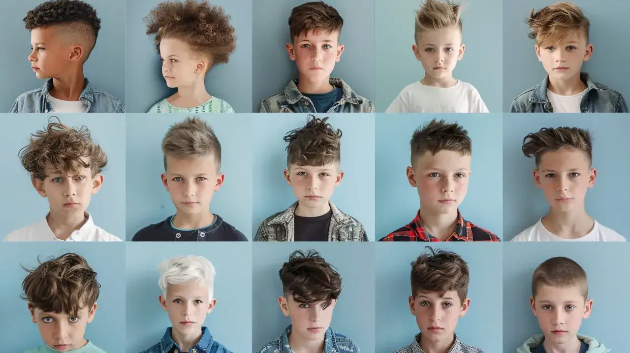 Fryzury dla chłopców: 9 modnych cięć na każdą okazję