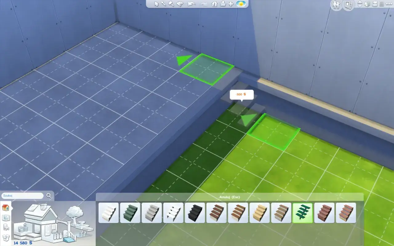 Małe schody w The Sims 4: Prosty trik, który zmieni twoje budownictwo