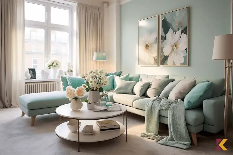 Kolor miętowy ścian z czym łączyć – idealne połączenia i stylizacje wnętrz