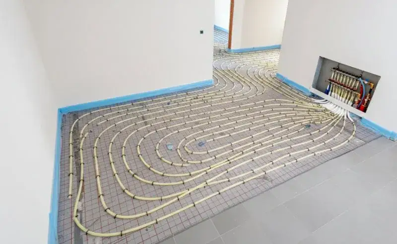 Rozdzielacz CO w instalacji ogrzewania podłogowego