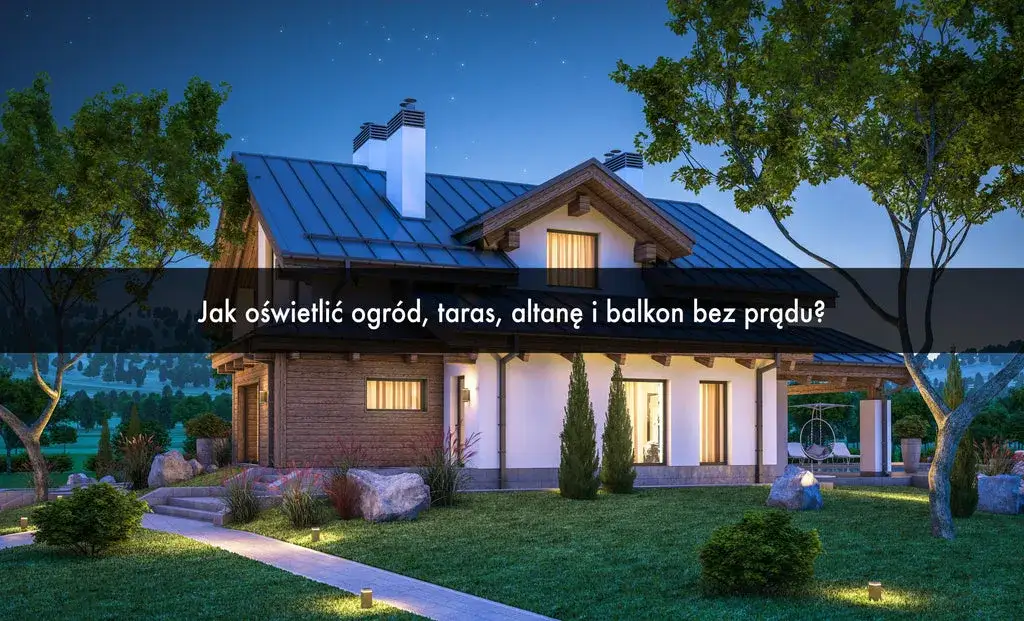 Tanie i proste sposoby oświetlenia tarasu bez podłączania prądu