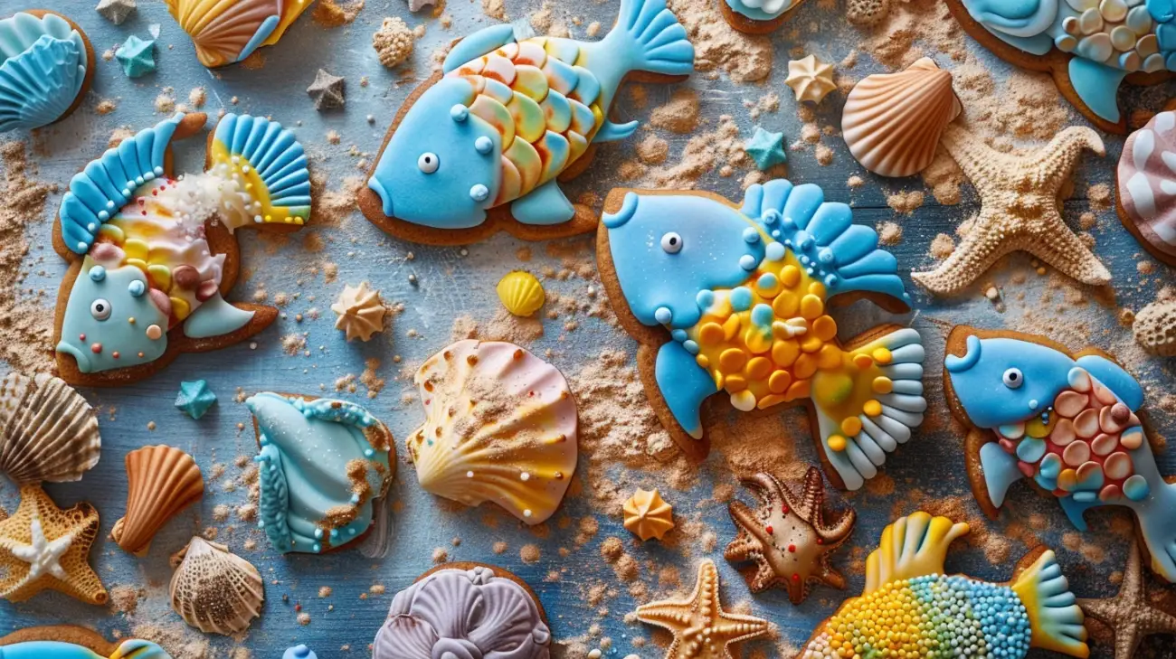 Ciastka rybki: Wypieki inspirowane smakiem morza
