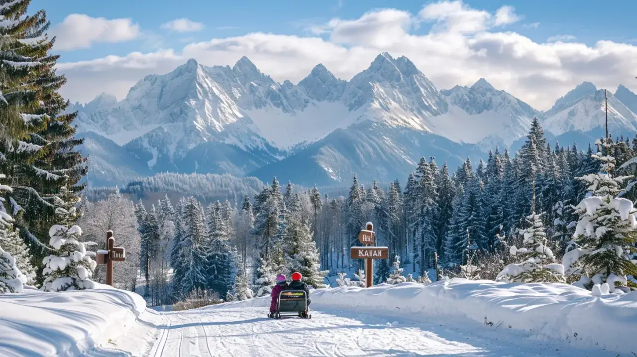 Dolina Kościeliska zimą: atrakcje dla rodzin w Tatrach podczas zimy