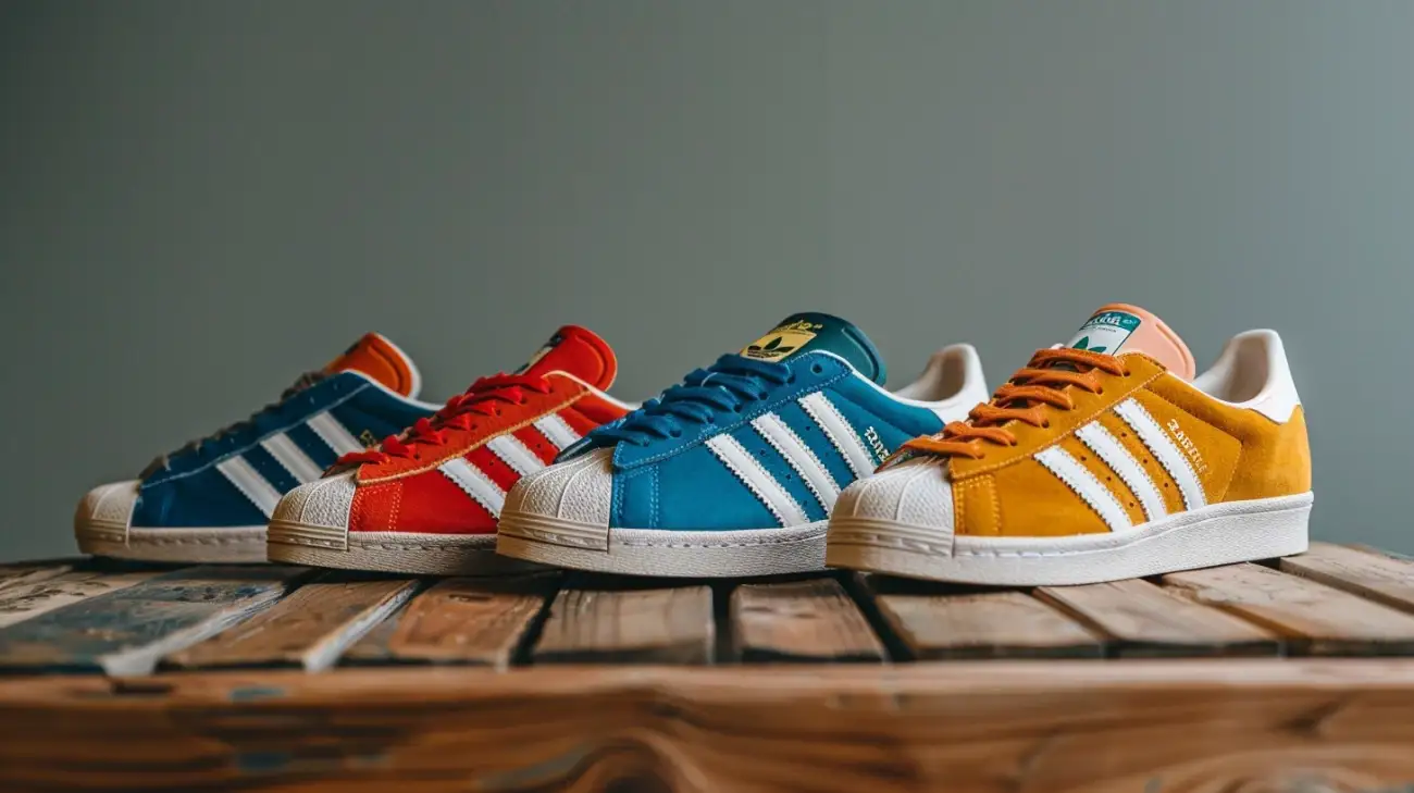 Stylizacje z butami Adidas Gazelle i Superstar – modne pomysły