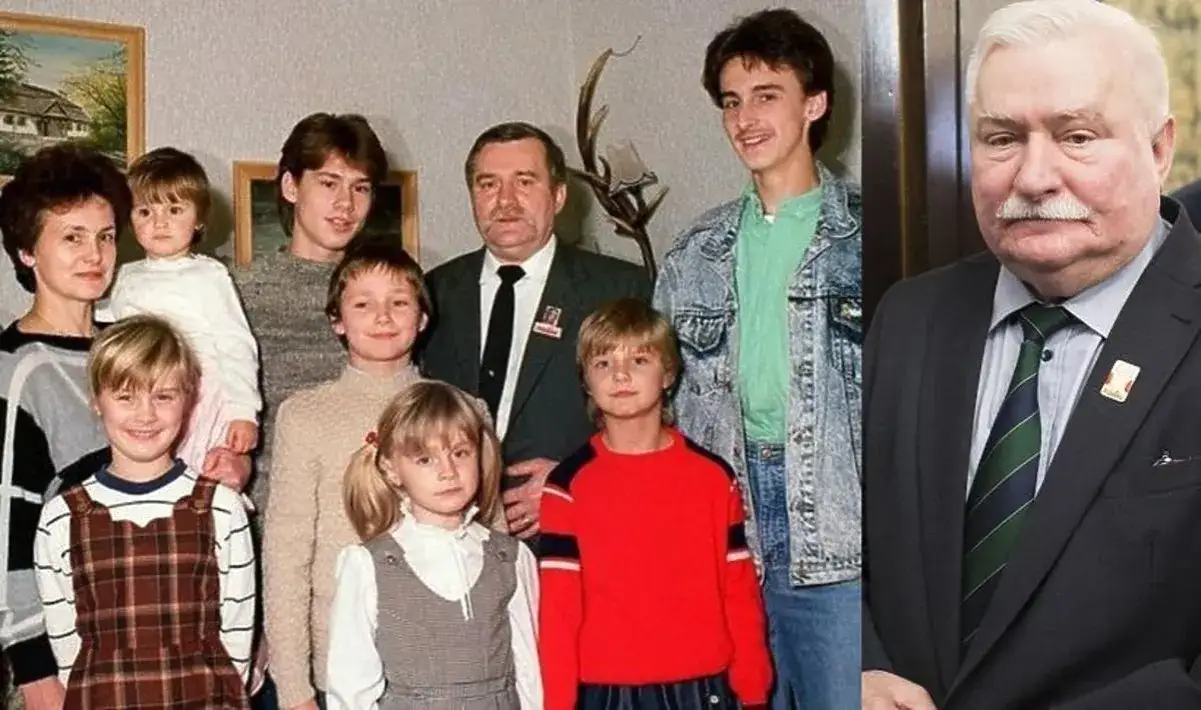 Ile dzieci ma Lech Wałęsa? Poznaj całą rodzinę byłego prezydenta