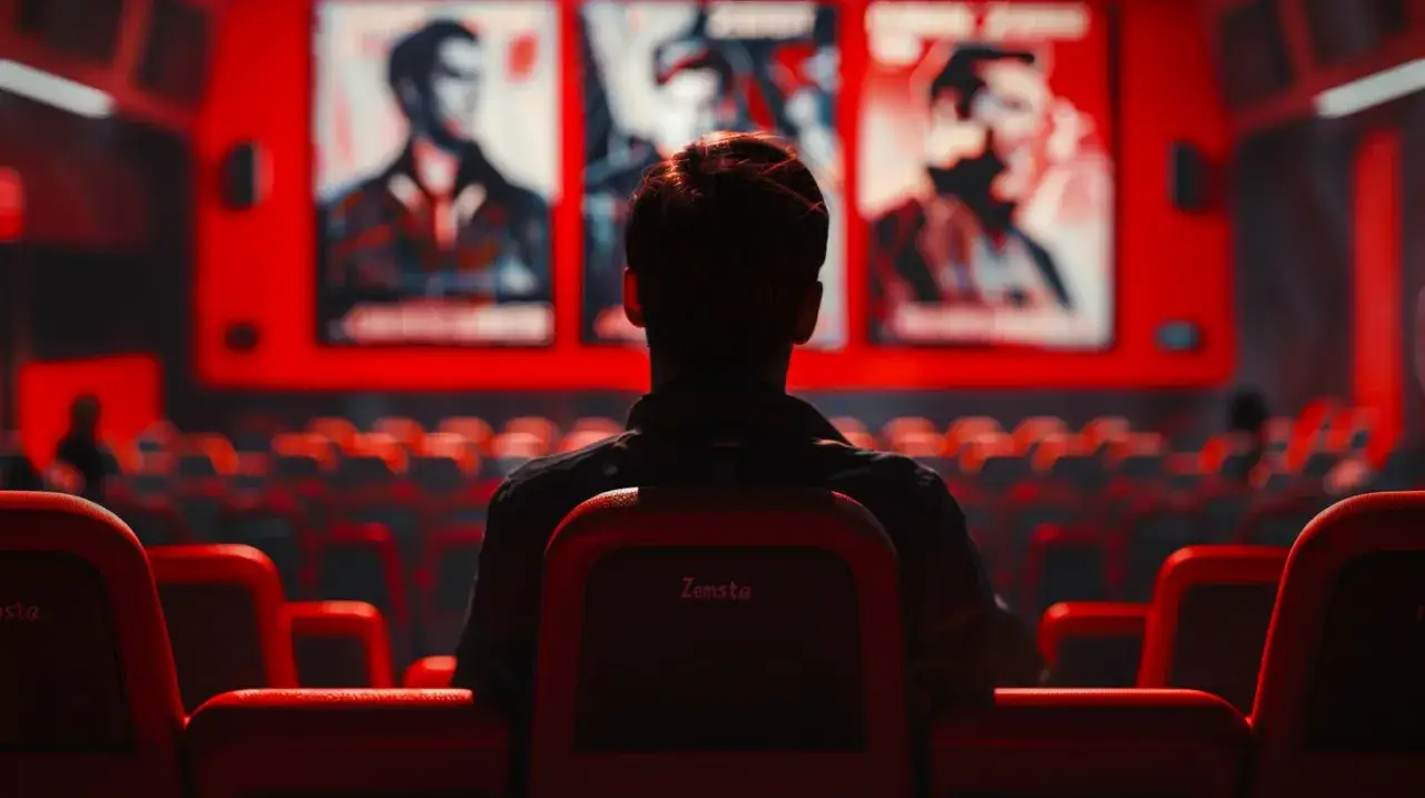 Plakat Zemsta: Czy graficzna promocja filmu przyciągnie widzów?