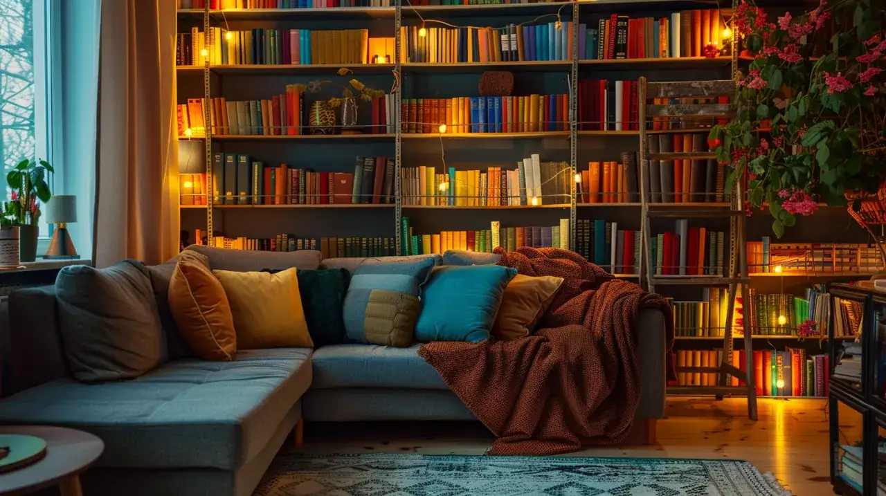 Biblioteczka narożna - idealne rozwiązanie dla Twojej biblioteki.