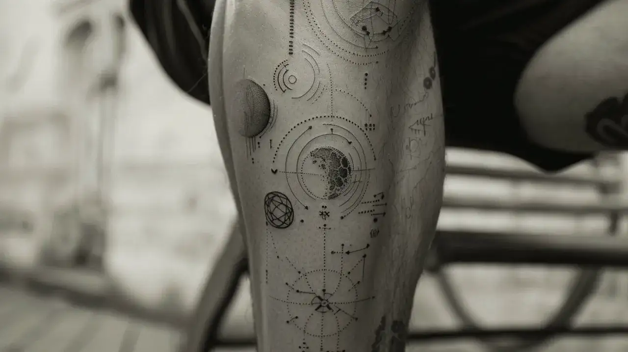 Mały tatuaż na udzie: 7 dyskretnych wzorów dla mężczyzn