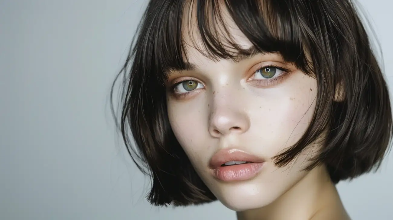 Fryzury idealne dla twarzy trójkątnej: Poradnik i inspiracje