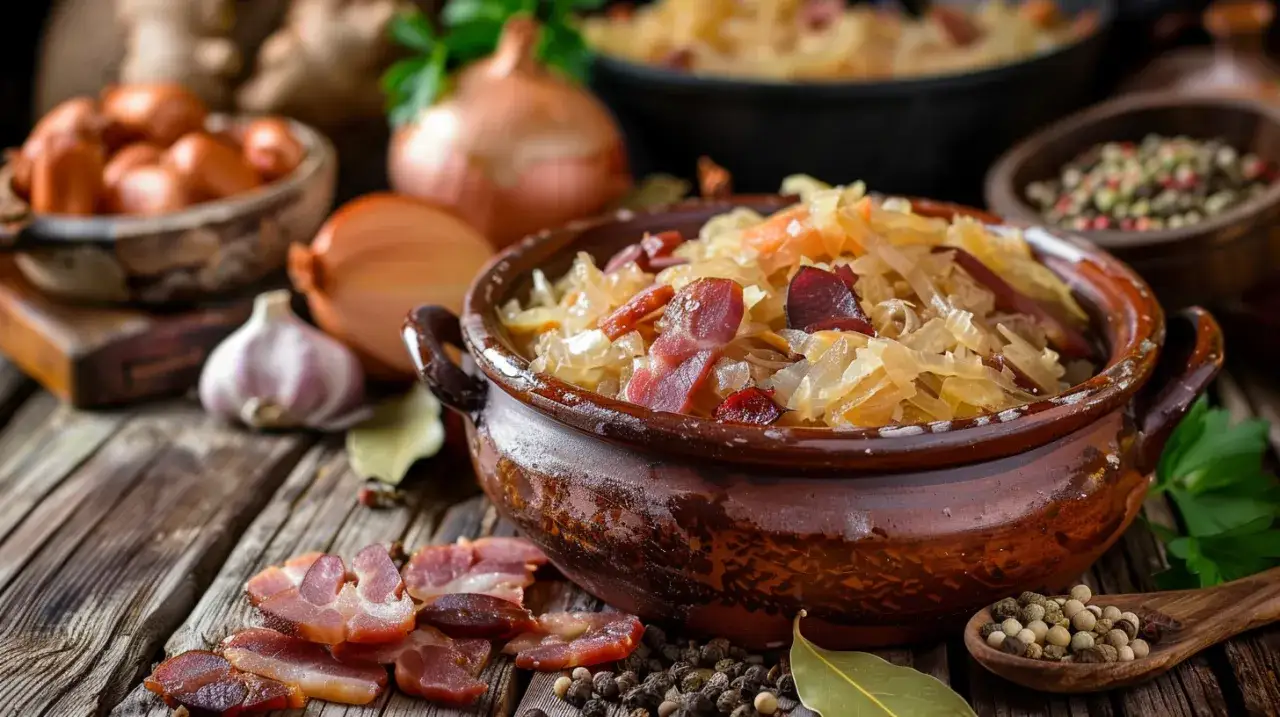 Bigos z kiełbasą i boczkiem: Jak zrobić ten klasyczny, polski specjał?