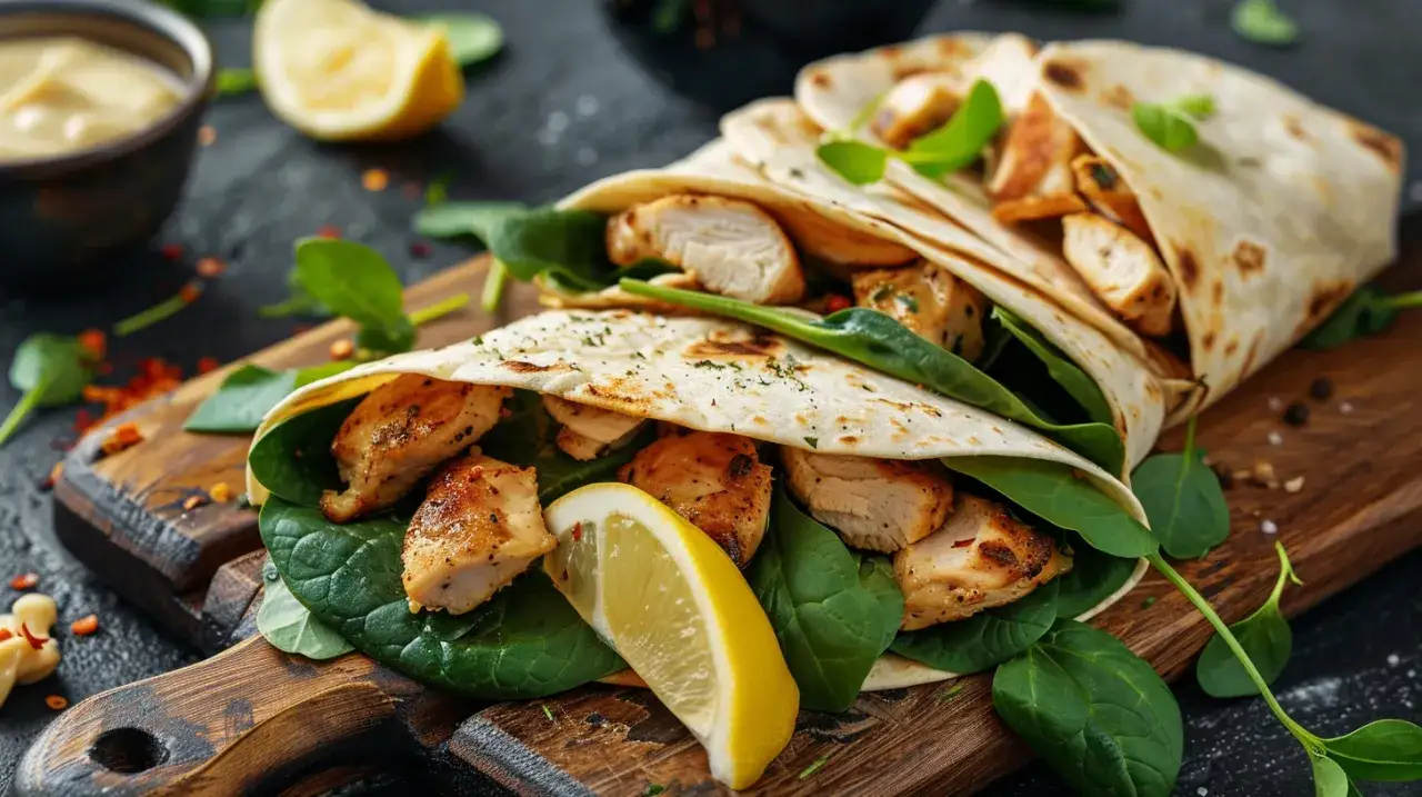 Tortilla z kurczakiem i szpinakiem: szybki obiad, który pokochasz