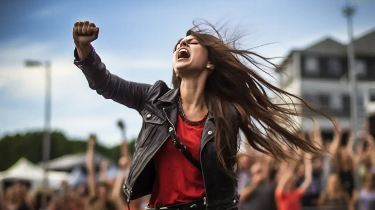 Odkryj nasze Rockowe Sukienki - Stylizacje w stylu rockowym dla odważnych kobiet!