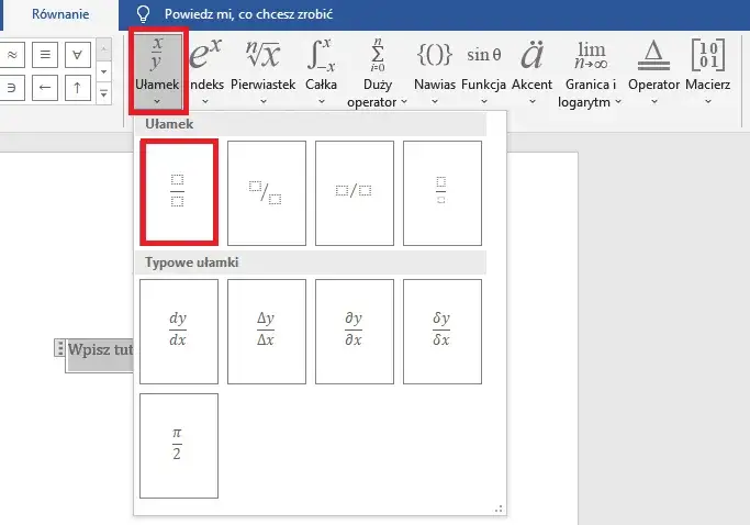 Jak łatwo i szybko wpisać ułamek na klawiaturze komputera