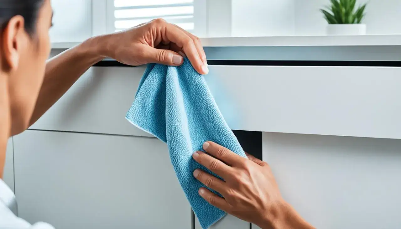 Czym czyścić białe meble z połyskiem, aby zachować ich blask?