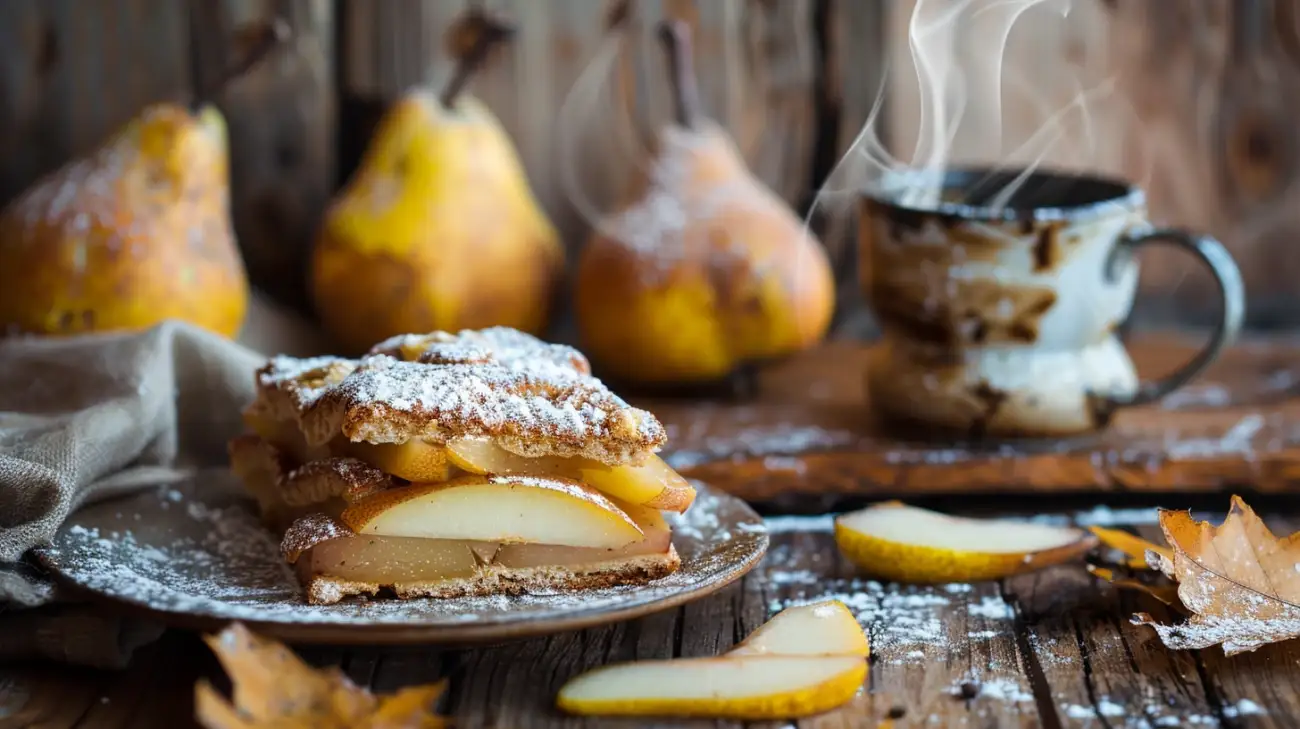 Drożdżówki z gruszkami - idealny przepis na jesienne smaki