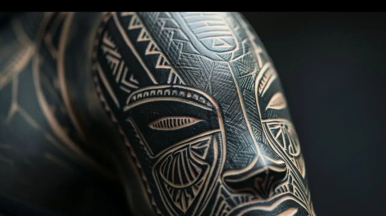 Maska tatuaż: Dlaczego ten wzór podbija serca mężczyzn?