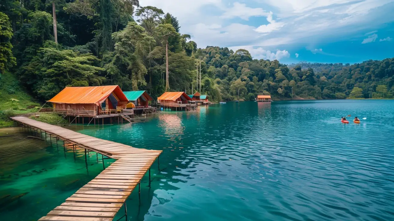 Wdzydze pole namiotowe: obozuj na łonie natury tuż nad wodą