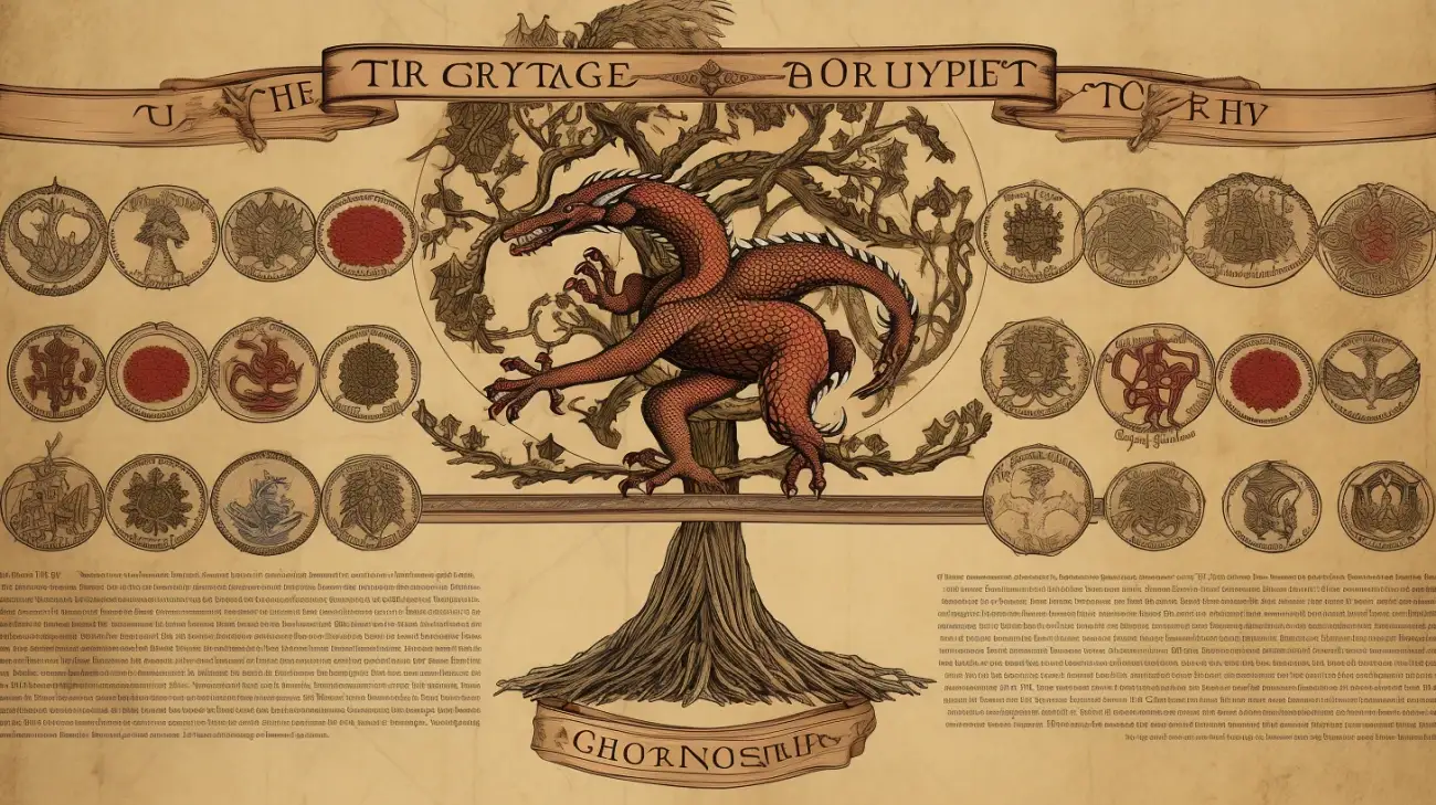 Odkryj Drzewo Genealogiczne Rodu Targaryen - Klucz do Rodziny Targaryenów w Grze o tron