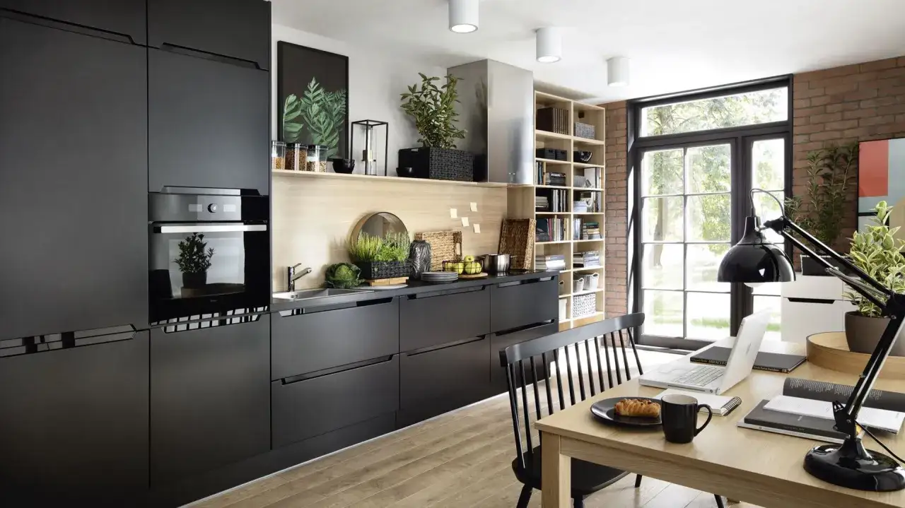 Jaka podłoga do czarnej kuchni? Sprawdź najlepsze opcje i uniknij błędów w aranżacji