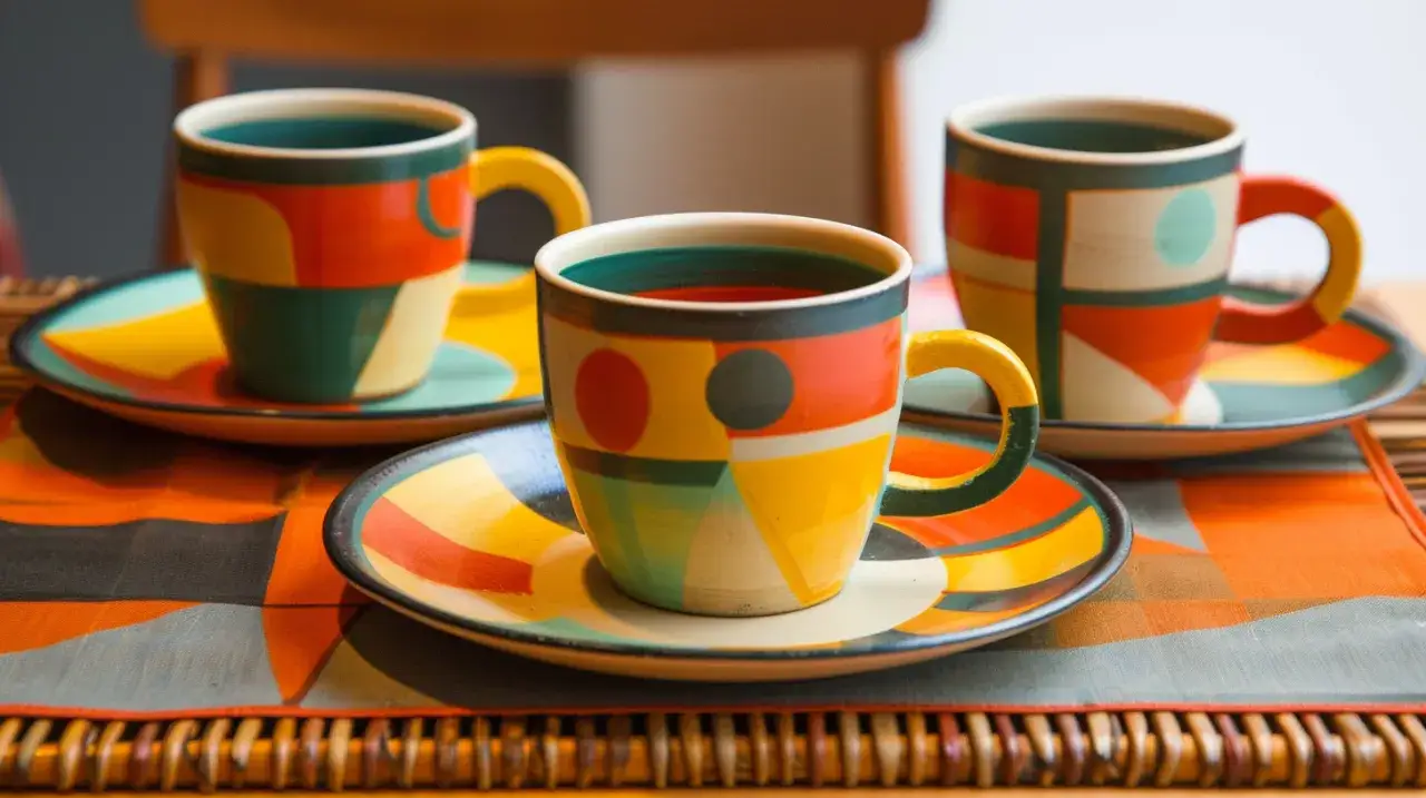 Serwis kawowy Ćmielów z lat 60. - Historia i charakterystyka