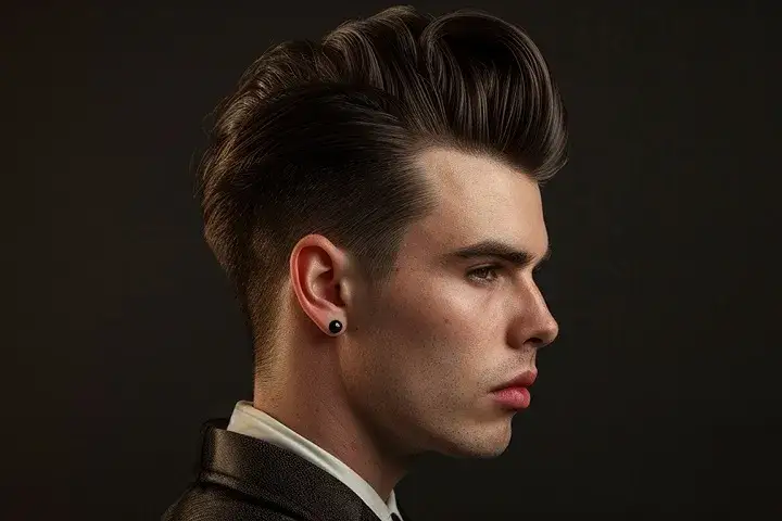 Jak stylizować fryzurę pompadour? Poradnik krok po kroku do looku