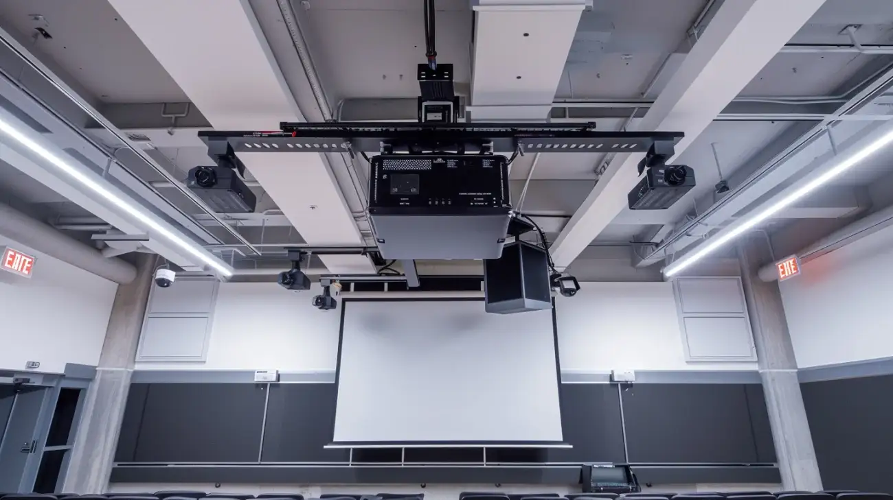 Mocowania sufitowe - stabilna instalacja projektorów i lamp