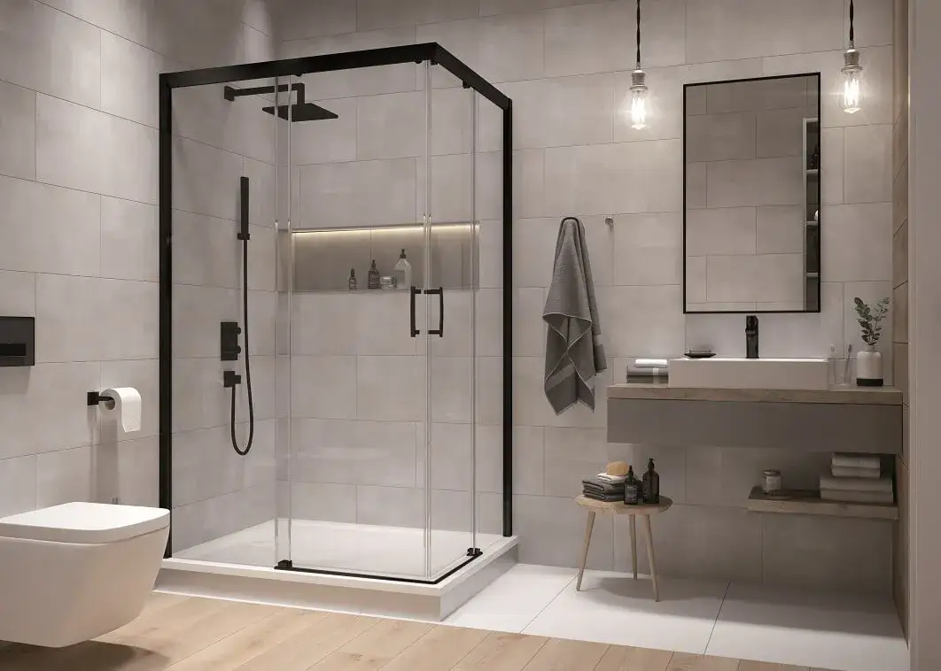 Prysznic w łazience: Oto 8 pomysłów na aranżację małej przestrzeni